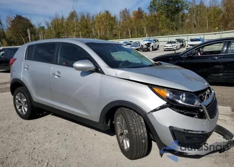 2016 Kia Sportage Lx from USA, damaged, VIN KNDPB3AC9G7811350